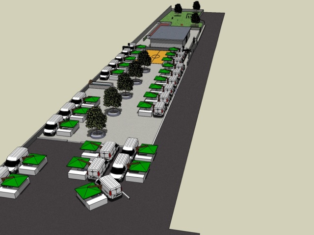 Progetto Riqualificazione Piazza del Mercato zona Castelverde Progetto Riqualificazione Piazza del Mercato zona Castelverde
